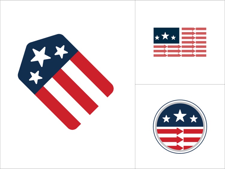 The logo options presented to the MIA Stakeholders